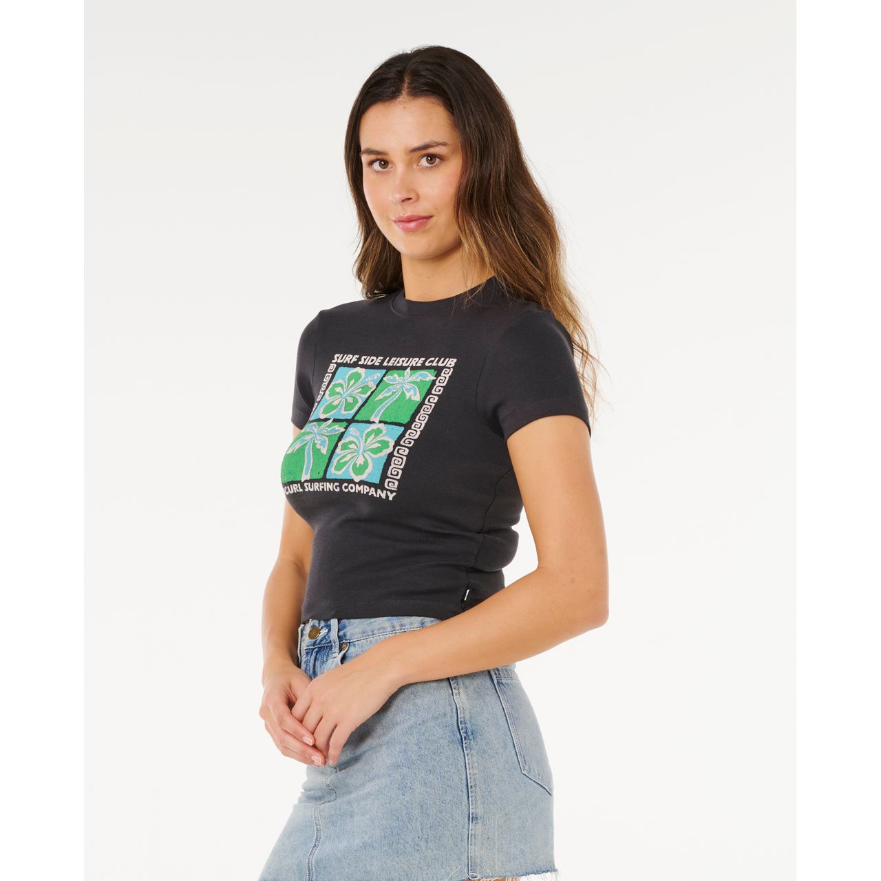 SURF SIDE FITTED TEE