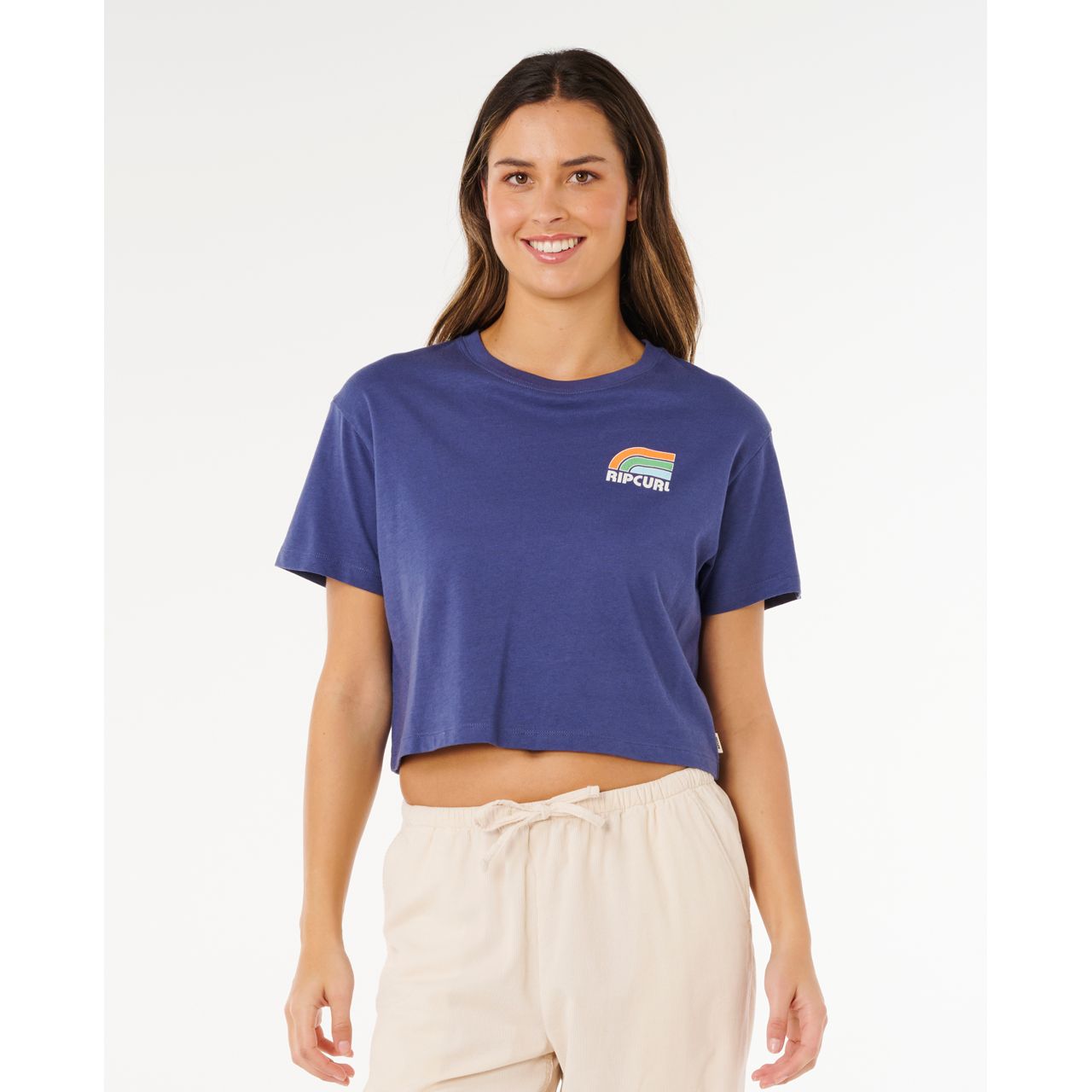 SURF SIDE CROPPED TEE
