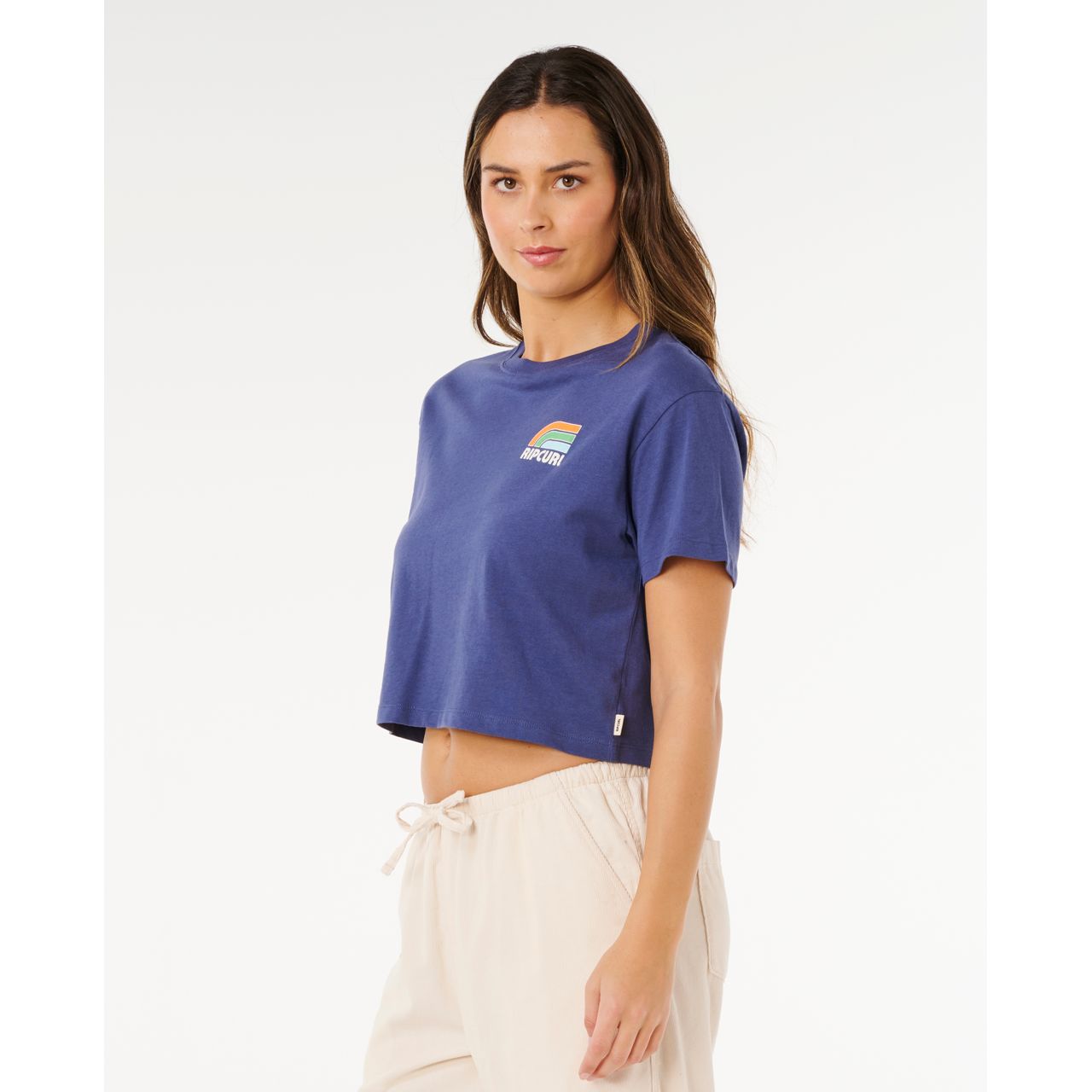 SURF SIDE CROPPED TEE