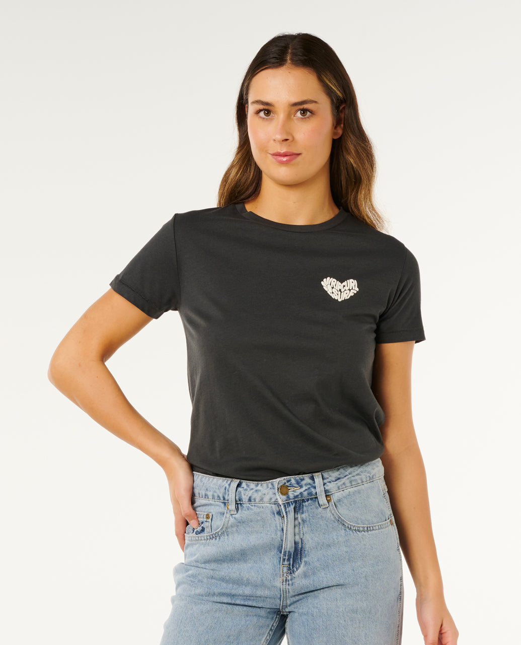 RC HEART LOGOS TEE