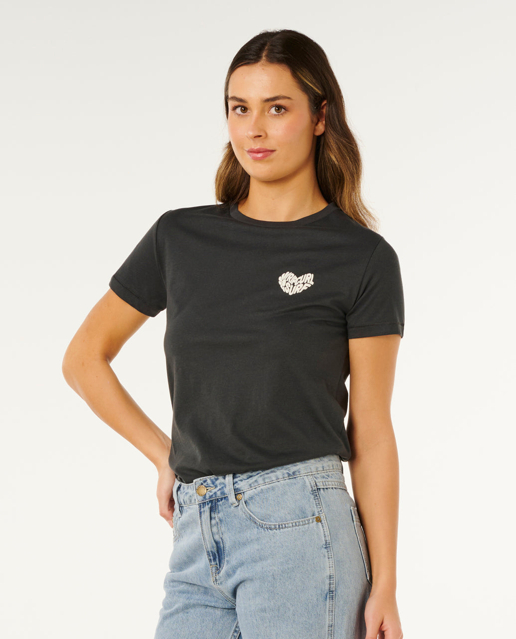 RC HEART LOGOS TEE