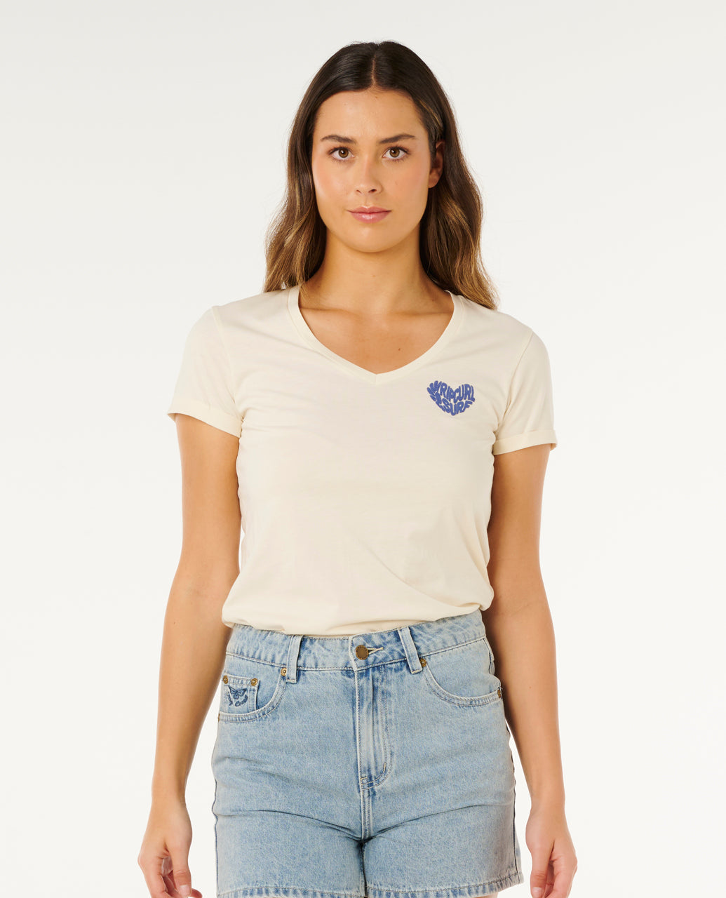 RC HEART LOGOS TEE