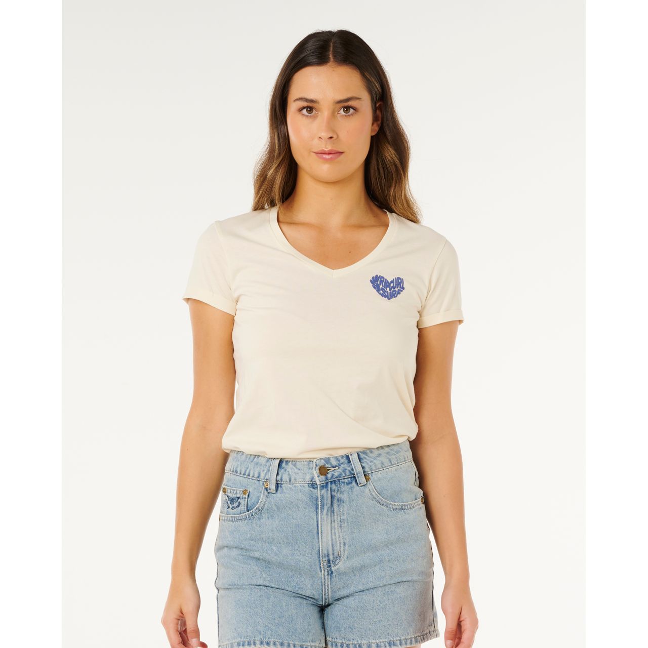 RC HEART LOGOS TEE