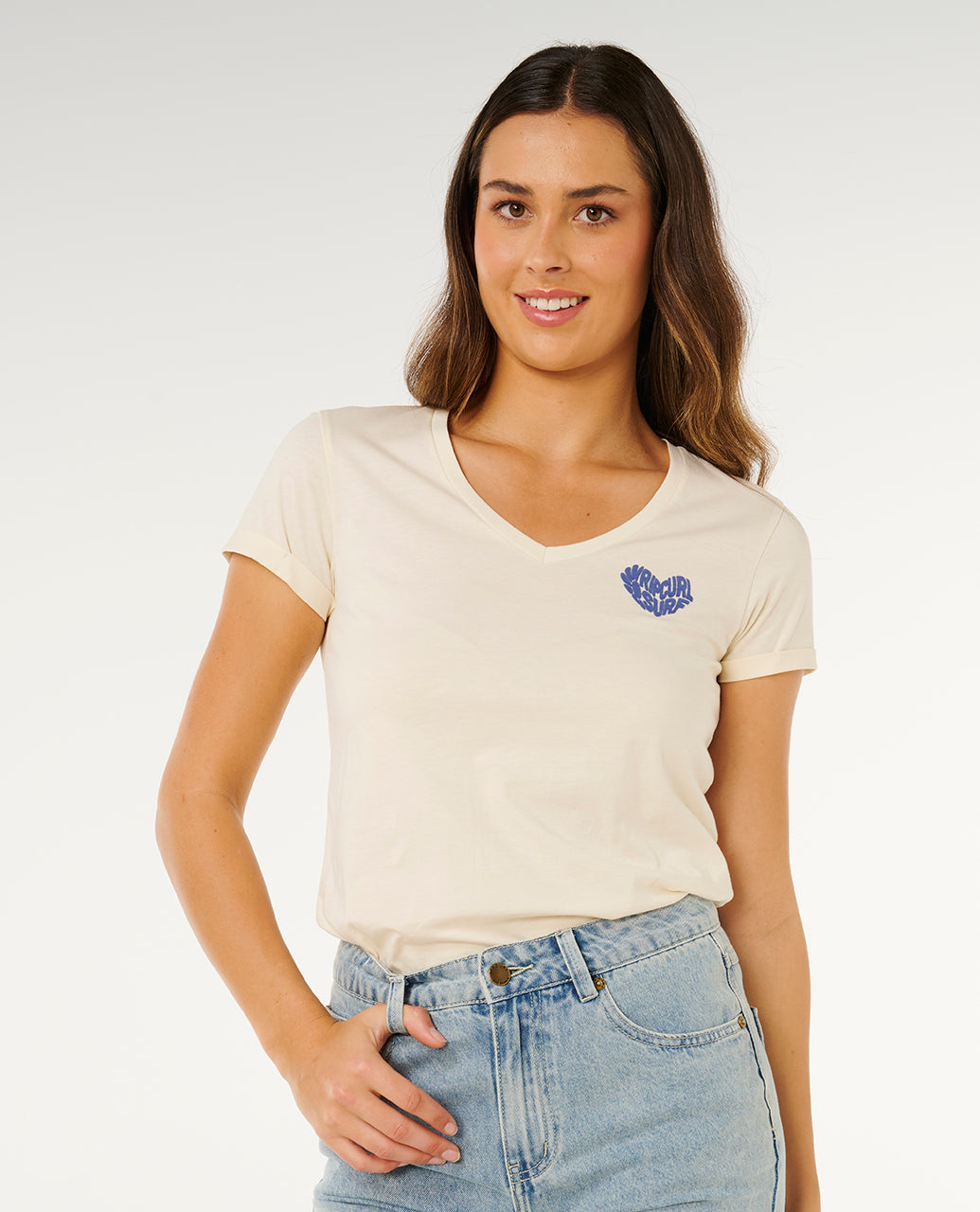 RC HEART LOGOS TEE