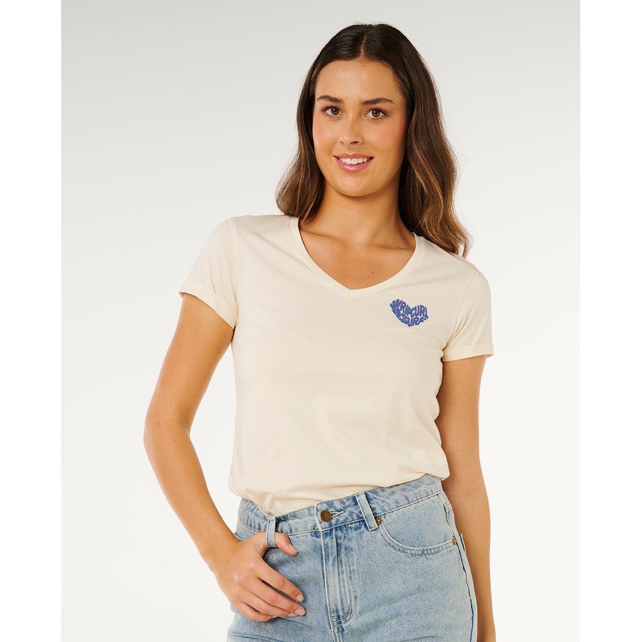 RC HEART LOGOS TEE
