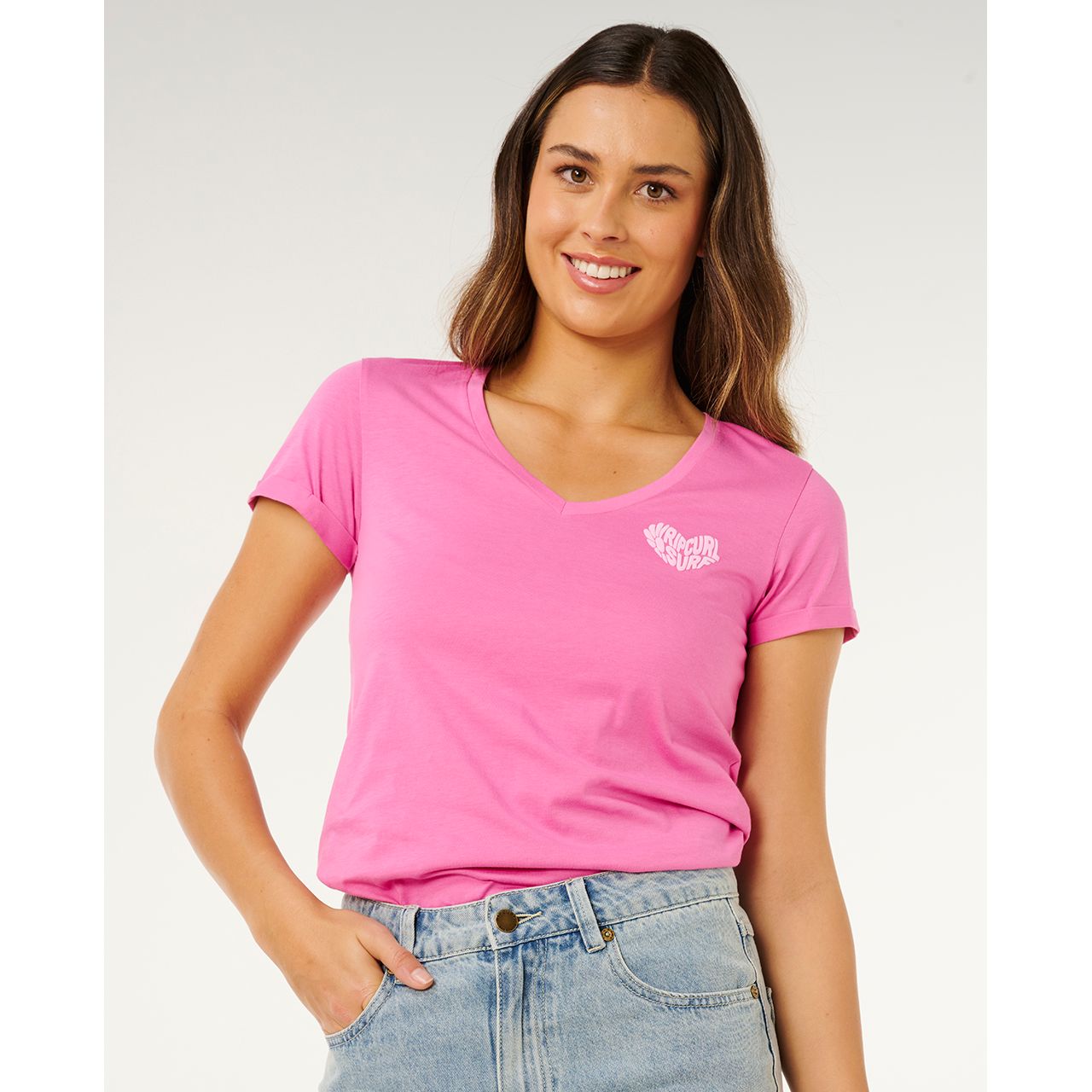 RC HEART LOGOS TEE