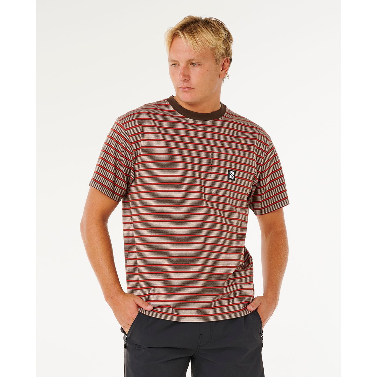 SEARCH STRIPE TEE