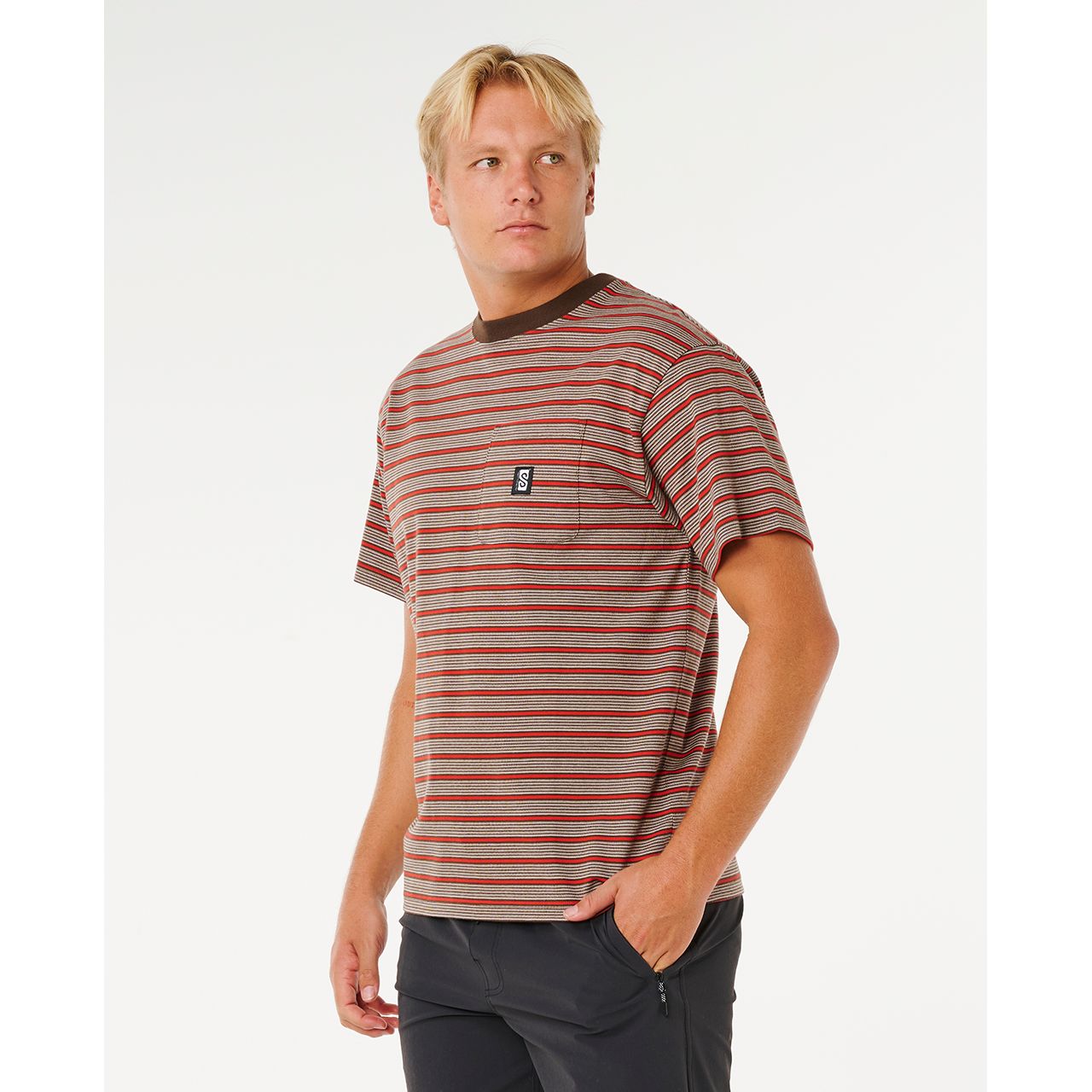 SEARCH STRIPE TEE